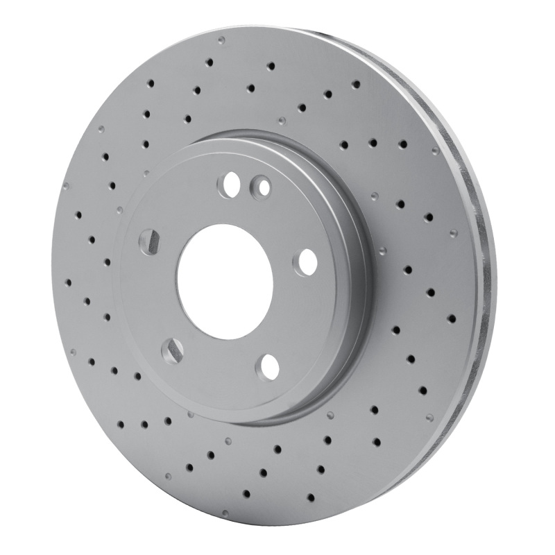 Mercedes-Benz GLA200 Brake Rotor (1) - Front - R1 Concepts - GeoSPEC Coated, Drilled - `12-`17